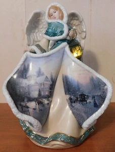 Thomas Kinkade 2004 Invierno Ángeles de Luz "Ángel de la Paz" Numerado B4900 - Imagen 1 de 8