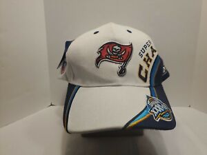 Vintage 2003 NFL Tampa Bay Buccaneers Super Bowl 37 Strapback Hat Cap NWT