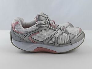 Danskin Now I-NET Technology Shape Ups Toning Walking Shoes Grey Pink Womens 7