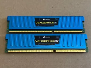 Corsair Vengeance LP 8GB 2x4GB DDR3 1600MHz Desktop Ram Memory CML8GX3M2A1600C9B - Picture 1 of 3