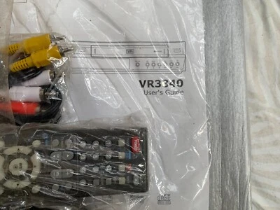 Go Video-VR3840 DVD Recorder + VCR Combo w/ Remote & A/V Cable New Open Box - Image 1 of 3