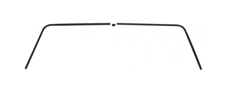 USA-Made 1966-67 Chevelle Cutlass F85 Sdn Inside Rear Window Trim NEW TrimParts - Image 1 of 1