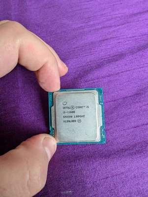 Intel Core I5-11600 2.80 GHz Rocket Lake SRKNW LGA1200 CPU , please read details - Image 1 of 3