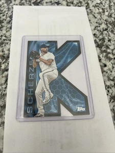 2025 Topps Series 2 Max Scherzer K-zone Ssp - Picture 1 of 2