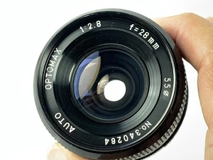 Optomax Auto 28mm F2.8 M42 Mount Lens Vintage Wide Angle Prime - Picture 1 of 14