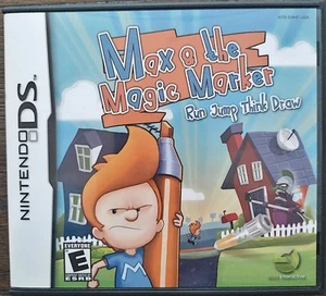 TESTED CIB Max & the Magic Marker for Nintendo DS 2011 Complete in Box - Picture 1 of 3
