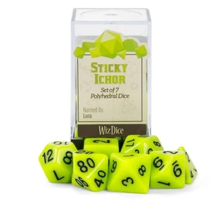 Polyedrisches Würfel Set - Sticky Ichor - neongrün - Bild 1 von 2