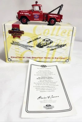 1:43 Matchbox Collectibles 1955 Chevrolet 3100 “Fred’s” AAA Tow Truck  - Image 1 of 4