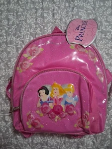 RARE NWT VTG 2000 Y2K Disney Princess Mini Back Pack Snow White Cinderella - Picture 1 of 14