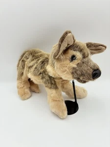 Folkmanis Deutscher Schäferhund Welpe Hund Puppe Plüsch Ganzkörper Realistisch Spielzeug Stofftier - Bild 1 von 10