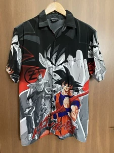Camisa De Colección 2001 Dragonball-Z Anime AOP Botón Goku Piccolo Y2K Juvenil L -Leer- - Imagen 1 de 11