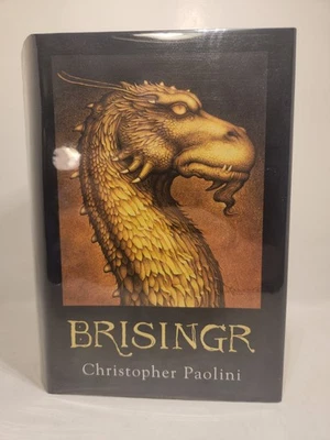 SIGNED 1st, 1st / Brisingr: Book III / Christopher Paolini / 2008 Hardcover DJ - Image 1 of 4