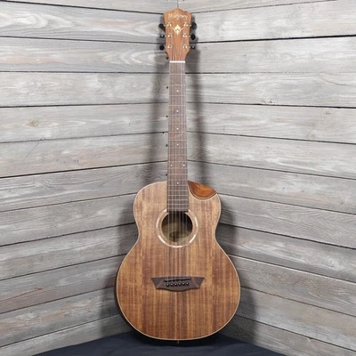 Washburn G-55 Mini Acoustic Guitar w/Case As Is Great Condition! - Image 1 of 4