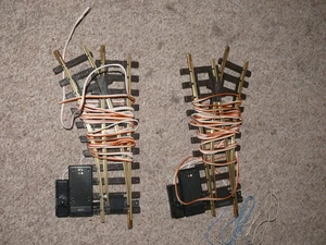 S82 LGB  Weiche Paar 1200  12050 mit Antrieb 1204  300 mm 30° - Bild 1 von 2