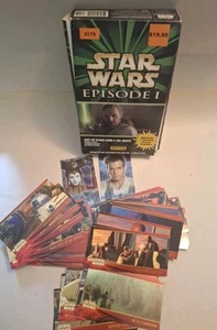 1999 Topps Star Wars: Episode I - Box of Trading Cards - Widevision Over 100 Vtg - Picture 1 of 12