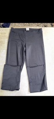 Marika Womens Size M Yoga Leggings Black Stretch Elastic Waist Pull On Pants  - Image 1 of 4