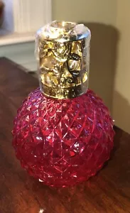 New 'Red Diamond' Glass Effusion Lamp 4" tall - Picture 1 of 2