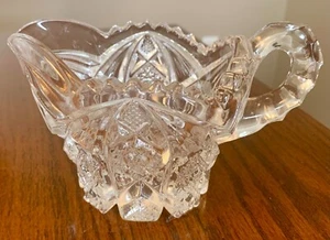 Vintage Crystal Glassware Creamer Pitcher Imperial Glass - Picture 1 of 6