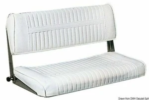 Sitzbank Biposto Anatomic Mit Sitz Abattibile 90CM Da Boot - Bild 1 von 1