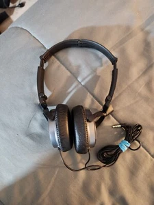 SONY Black Noise Cancelling Collapsible Headphones MDR-NC7 - Picture 1 of 6