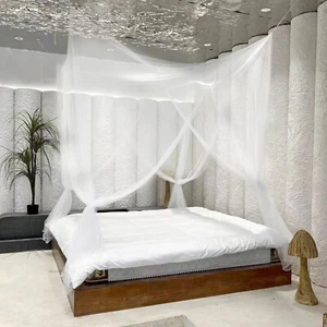 Large Mosquito Net Bedroom Curtain Suitable For All Cribs And King-Size Beds - Picture 1 of 11