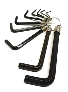 Vintage Herbrand Allen Key 10 Pc Set AW100M - Picture 1 of 4