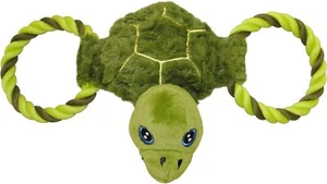 Jolly Pets Tug-a-Mal Turtle Tug/Squeak Toy, Large Large, - Picture 1 of 1