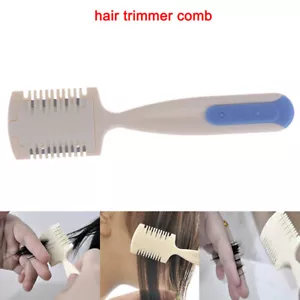 Durable Hair Cutting Trimmer Razor Blade Comb Long Beauty Hair Cut Accessori.x$ - Picture 1 of 9