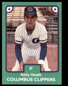 1984 TCMA Minor League Kelly Heath (H) Columbus Clippers #2