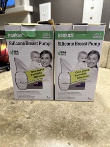 Haakaa Silicone Breast Pump with Suction - 100ml Brand New in the Box BPA Free - Picture 1 of 9