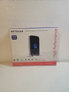 NETGEAR N600 Wireless Dual Band Wi-Fi Router WNDR3400-100NAS New Read - Picture 1 of 5