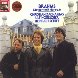 BRAHMS Piano Trio Op.8 ZACHARIAS HOELSCHER SCHIFF EMI C067-46682 1983 Digital LP - Picture 1 of 3