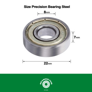 608ZZ 8mm x 22mm x 7mm Shielded Deep Groove Ball Bearing – 608 Fidget