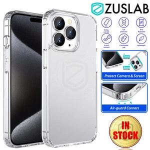 iPhone 15 Pro Max Plus Case Crystal Clear Anti-Yellow Shockproof For Apple - Photo 1 sur 14