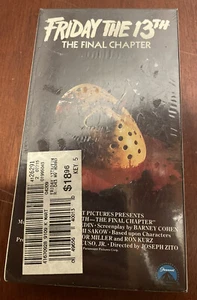 Friday The 13th The Final Chapter 4 1988 VHS Tape Horror Movie Sealed Rare - Picture 1 of 6