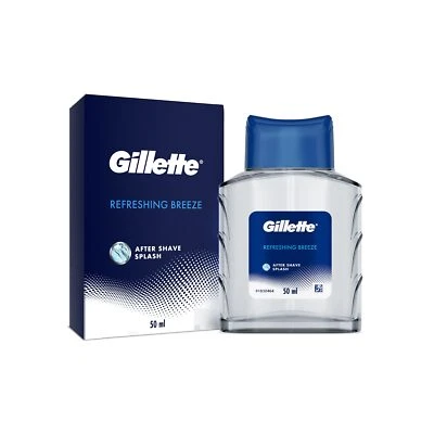 Gillette REFRESHING BREEZE AFTER SHAVE SPLASH 50 ML Free Shipping - Image 1 of 4