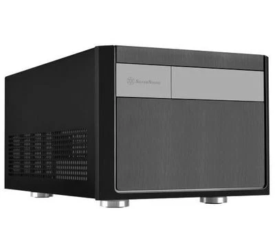 Silverstone SST-SG11B (Black) Micro-ATX, Mini-DTX, Mini-ITX Sugo SFF Case - Image 1 of 4