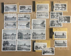 FOTOS Y NEGATIVOS de prensa en blanco y negro de colección de los años 50 5 moteles Clearwater Beach ÚNICO CERTIFICADO DE AUTENTICIDAD - Imagen 1 de 19