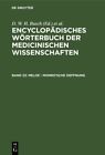 Meloe - Monro'sche Oeffnung, Hardcover by Busch, D. W. H. (EDT); Graefe, Carl...