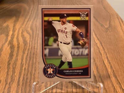 Carlos Correa, Houston Astros - 2018 Topps Big League Baseball - Image 1 of 2