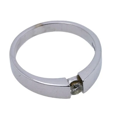 Solitär Brillant Ring 585 Gold 14 Kt Weißgold Christ Wert 680,- - Bild 1 von 4