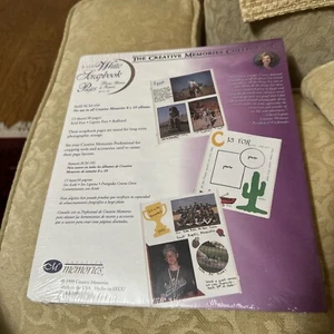 Creative Memories 8x10 White Scrapbook Refill Pages New Pack Of 15 Retired 1999 - Picture 1 of 3