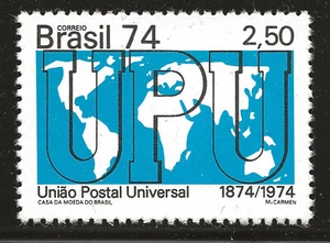 Brazil Scott #1381, Single 1974 Complete Set FVF MNH - Picture 1 of 1