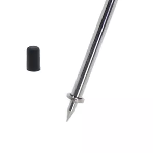 Cello Endpin Titanium Alloy Dia 8mm Solid Pin 600mm Detachable Head Rubber Head - Picture 1 of 2