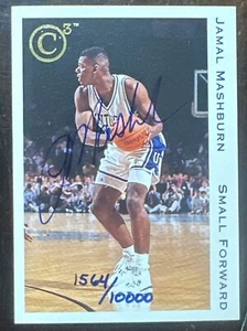 Jamal Mashburn Kentucky Basketball Classic Autograph Rookie Card Auto Mavs NBA # - Picture 1 of 2