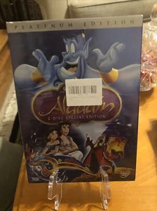 Aladdin (DVD, 2004, 2-Disc Set, Platinum Edition) Factory Sealed - Foto 1 di 3