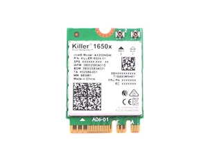 INTEL WI-FI 6 AX200NGW 2.4GBPS BT 5.2 PCIE M.2 2230 WI-FI CARD KILLER1650X.01 - Picture 1 of 2