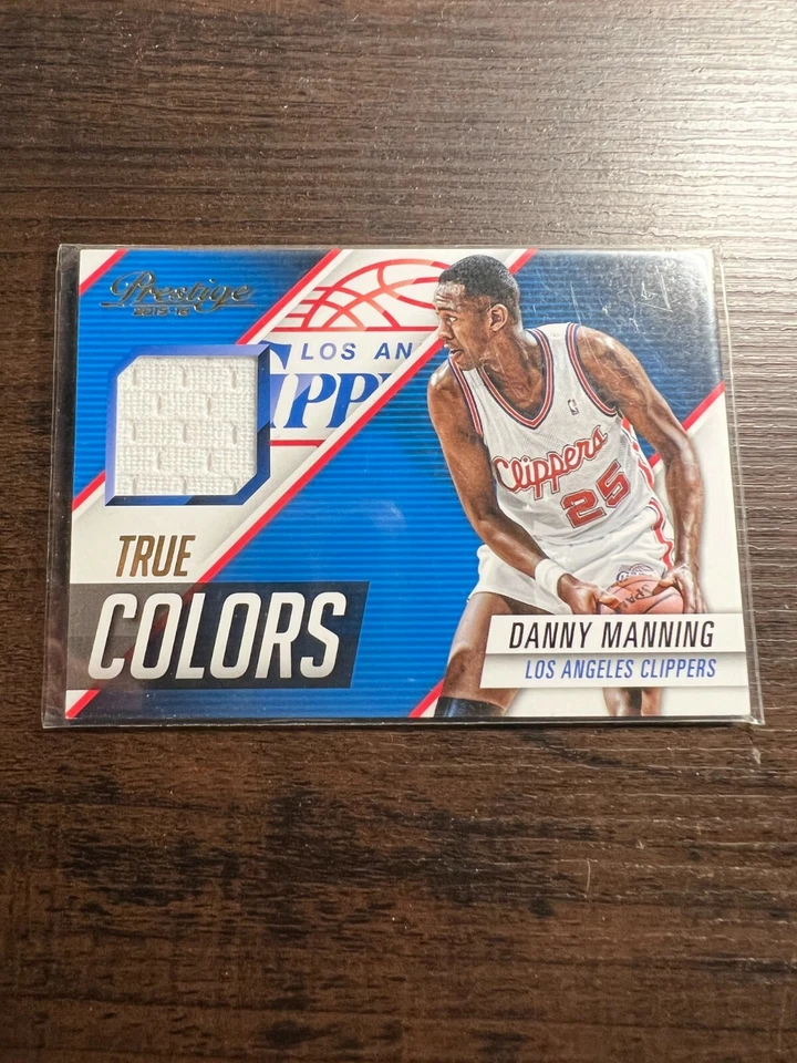 A80,103 - 2015-16 Prestige True Colors Materials #4 Danny Manning Jersey - Image 1 of 1