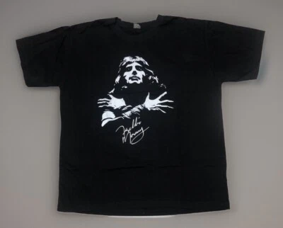 Camiseta De Colección Años 90 Emo Bug Freddie Mercury Queen Hombre’s XL Negra Foto 1 de 4