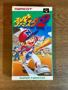 NINTENDO Super Famicom JAPAN SUPER FAMISTA 2 STADIUM BASEBALL - Picture 1 of 4
